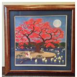 "Coy Pond" by M. Moore - Signed/Numbered
