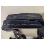 Coach Black Leather/Canvas Signature Bag