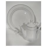 Gibson Tea Pot, Serving Dish & Assorted Porcelain Tea Set Accessories