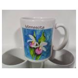 Minnesota Coffee Cups, Fire King Mixing Bowl & Eight Tom