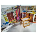 The World of Barbie Fold-Up House & Barbie