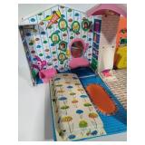 The World of Barbie Fold-Up House & Barbie