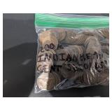 200 Mixed Date Indian Head Penny