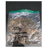200 Mixed Date Indian Head Penny