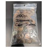 200 Mixed Date Indian Head Penny