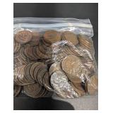 200 Mixed Date Indian Head Penny