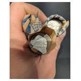 U.S. Nickels Coin Rolls (Lot of 3) - Paper-Wrapped "NICKELS"