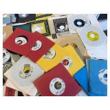 LARGE Lot of Vintage Vinyl 45 Records w/ Sleeves - Mixed Genre - Rock, Pop, Country, etc #8