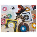 LARGE Lot of Vintage Vinyl 45 Records w/ Sleeves - Mixed Genre - Rock, Pop, Country, etc #8