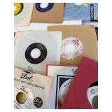 LARGE Lot of Vintage Vinyl 45 Records w/ Sleeves - Mixed Genre - Rock, Pop, Country, etc #8