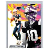Drake Maye Rookies and 2nd Year - Five Card Lot