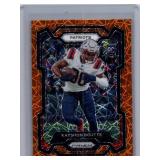 Prizm Orange Lazer Parallels - Ten Card Lot