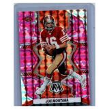 Joe Montana and Jerry Rice Inserts - Four Card Lot