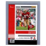 Joe Montana and Jerry Rice Inserts - Four Card Lot