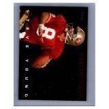Joe Montana and Jerry Rice Inserts - Four Card Lot