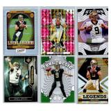 Drew Brees Inserts - Six Card Lot