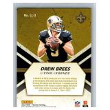 Drew Brees Inserts - Six Card Lot