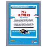 Zay Flowers Rookies - Five Card Lot