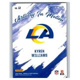 Kyren Williams Rookies, Insert and Base - Seven Card Lot