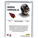 Marvin Harrison Jr. Rookies and Inserts - Five Card Lot