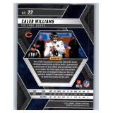 Caleb Williams Rookies and Base - Six Card Lot