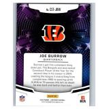 Joe Burrow Inserts, RC and Base - Eight Card Lot