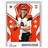 Joe Burrow Inserts, RC and Base - Eight Card Lot