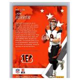 Joe Burrow Inserts, RC and Base - Eight Card Lot