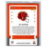 Joe Burrow Inserts, RC and Base - Eight Card Lot