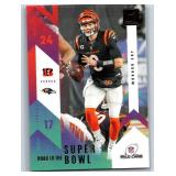 Joe Burrow Inserts, RC and Base - Eight Card Lot