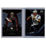 2021 Tom Brady Select Hot Stars Insert, 2024 Topps Chrome Black