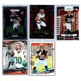 Chase Brown Rookies - Five Card Lot