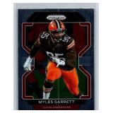 Myles Garrett Inserts and Base - Ten Card Lot