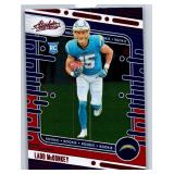 Ladd McConkey Rookies and Inserts - Four Card Lot