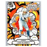 Ladd McConkey Rookies and Inserts - Four Card Lot