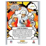 Ladd McConkey Rookies and Inserts - Four Card Lot