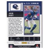 Jalin Hyatt RC and Michael Thomas Jersey Cards