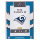 Xavier Worthy RC and Todd Gurley #/99 Jersey Cards