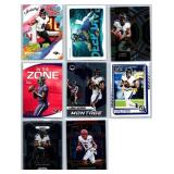 Lamar Jackson Inserts and Base - Eight Card Lot