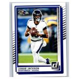 Lamar Jackson Inserts and Base - Eight Card Lot