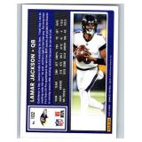 Lamar Jackson Inserts and Base - Eight Card Lot