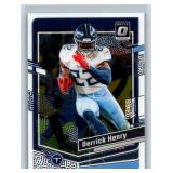 Derrick Henry Inserts and Base - Eight Card Lot