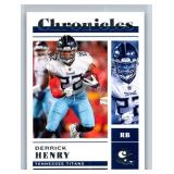 Derrick Henry Inserts and Base - Eight Card Lot