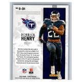 Derrick Henry Inserts and Base - Eight Card Lot