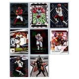 Terry McClaurin Inserts and Base - Eight Card Lot