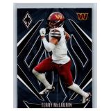 Terry McClaurin Inserts and Base - Eight Card Lot