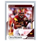 Terry McClaurin Inserts and Base - Eight Card Lot
