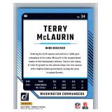 Terry McClaurin Inserts and Base - Eight Card Lot