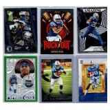 Jonathan Taylor Rookies and Inserts - Six Card Lot