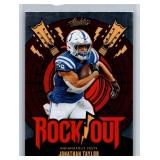 Jonathan Taylor Rookies and Inserts - Six Card Lot